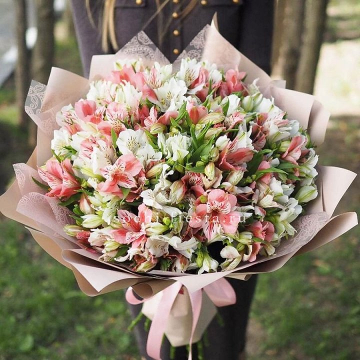 Букет альстромерий "ВАУ" в Иркутске