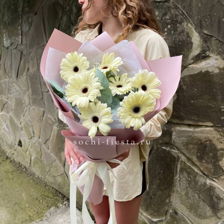 Букет голландских гербер  в Иркутске