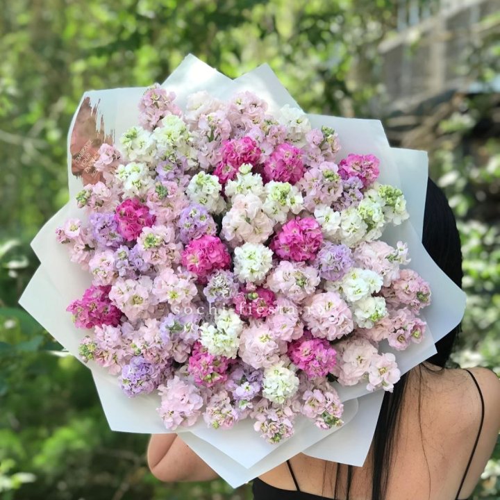 Букет ароматной маттиоллы №3 в Иркутске