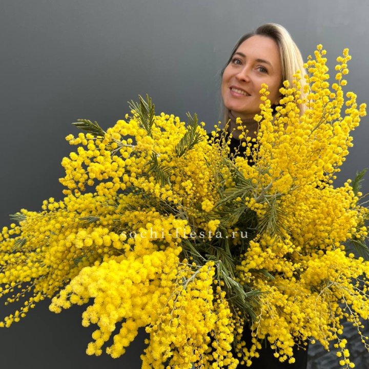 Охапка мимозы №2 в Иркутске