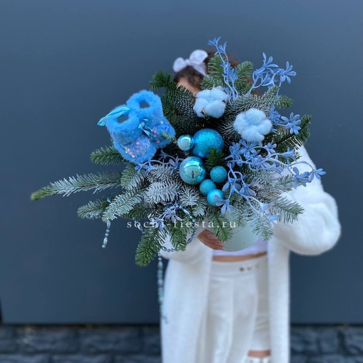 Композиция "Беби блю" в Иркутске