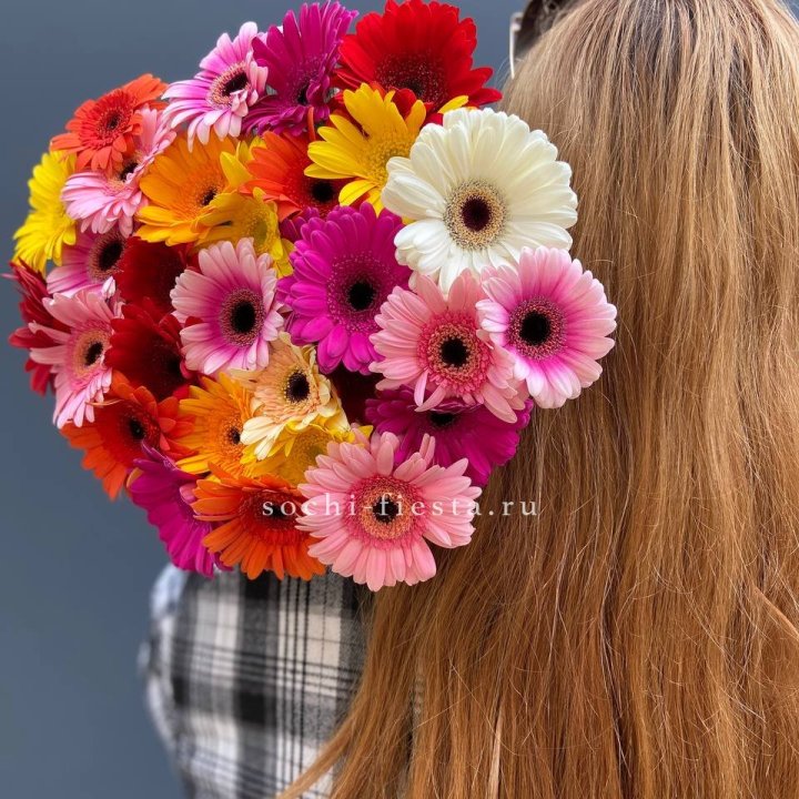 Охапка гербер  в Иркутске