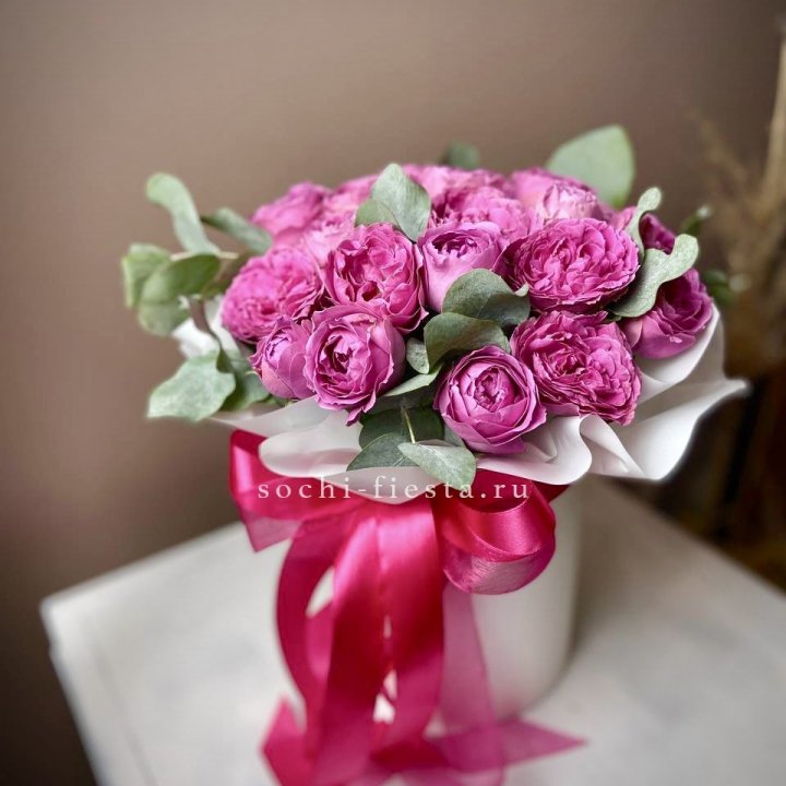 Розы Мисти баблс 7 веточек в Иркутске