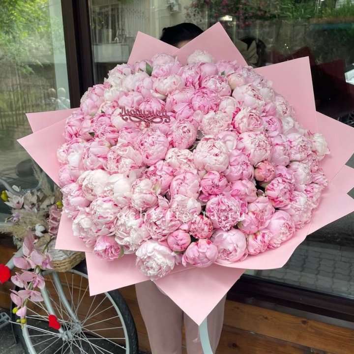 101 зефирный пион в Иркутске