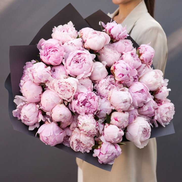 Пионы охапка в Иркутске