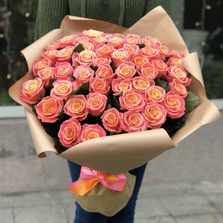 55 роз мисс пигги в Иркутске