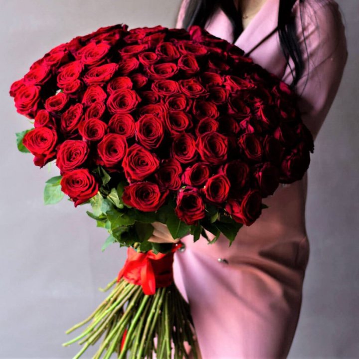 101 высокая роза в Иркутске