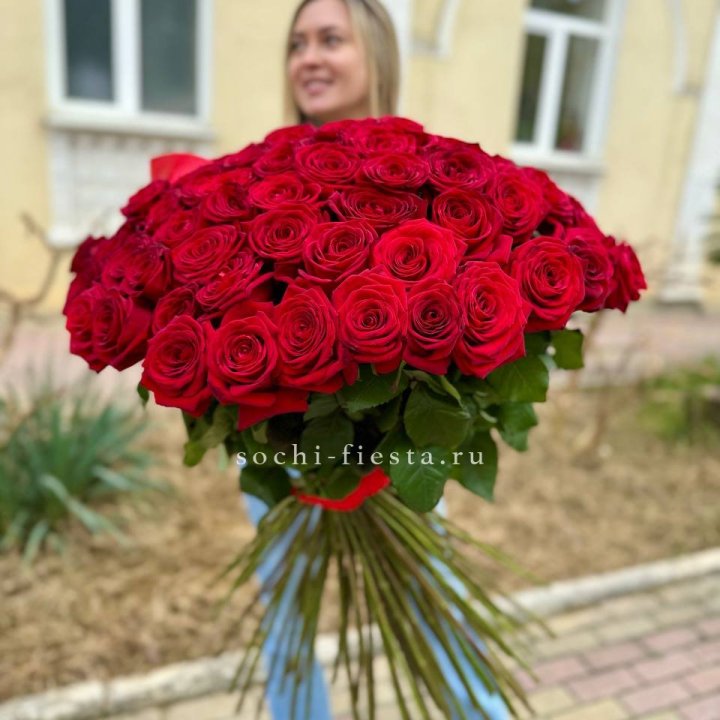 101 голландская роза в Иркутске