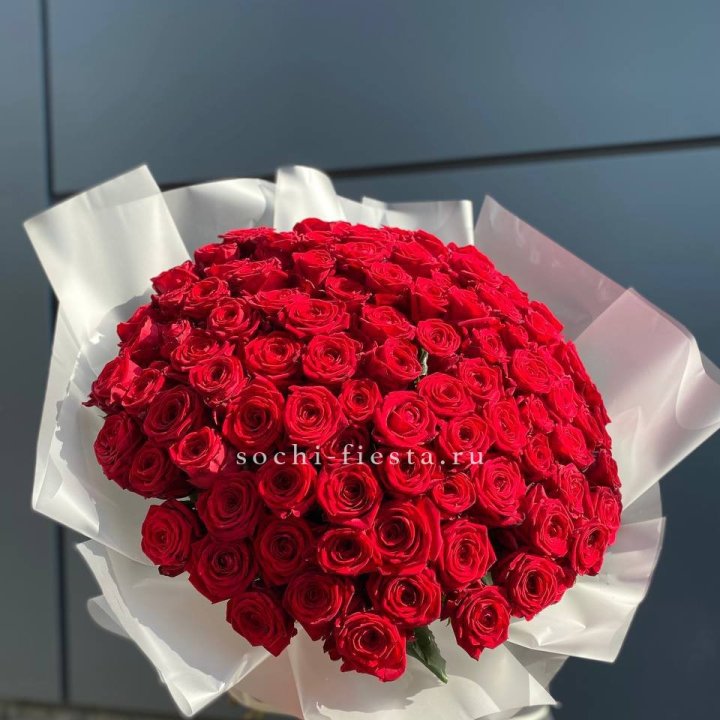 101 высокая роза в Иркутске