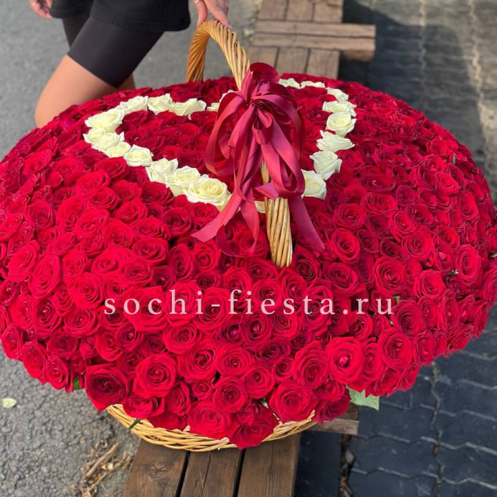 505 роз в Иркутске