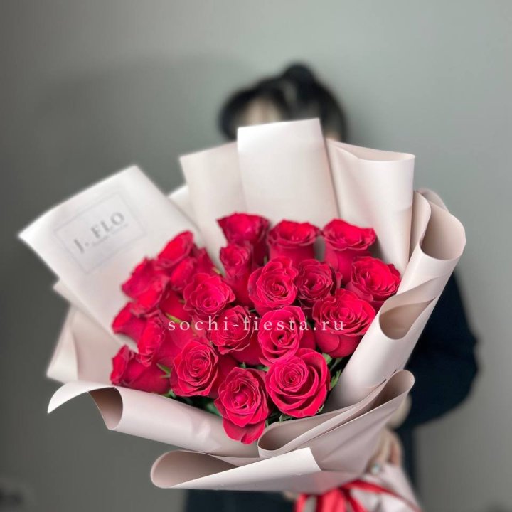 21 красная роза  в Иркутске