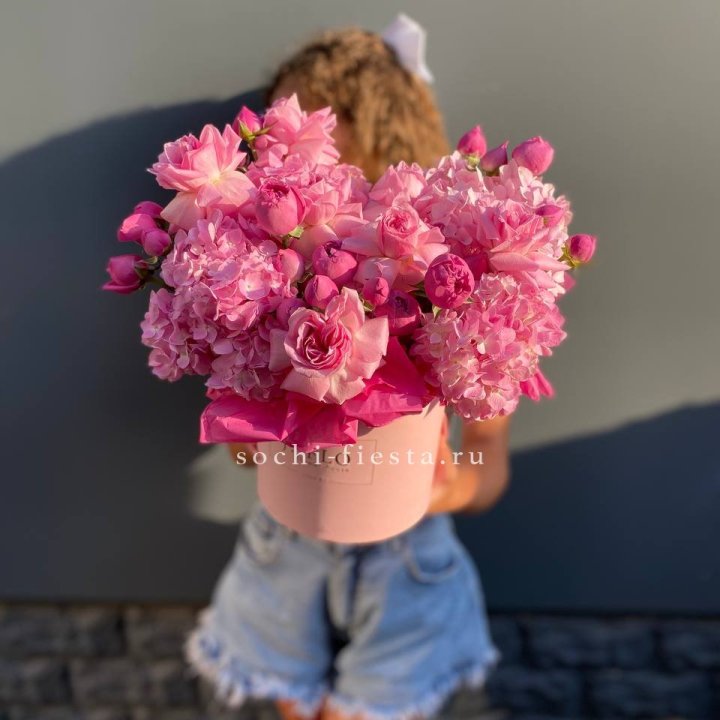 Цветочная композиция "Пасион" в Иркутске