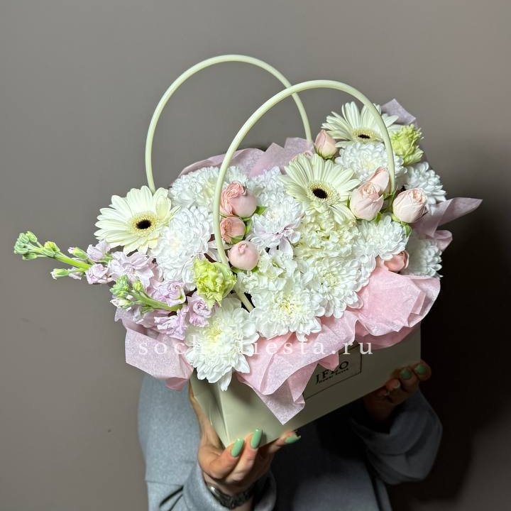 Сумочка "Белый рассвет" в Иркутске