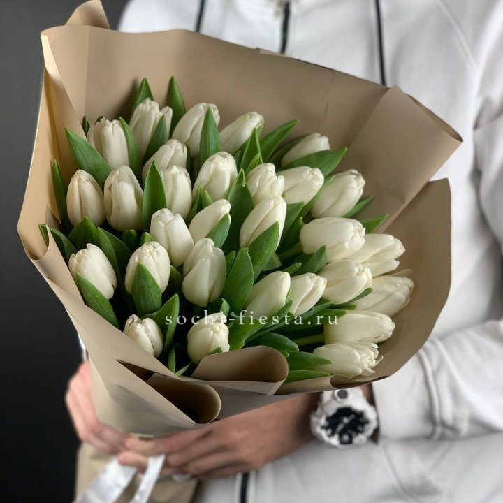 Букет из тюльпанов  в Иркутске