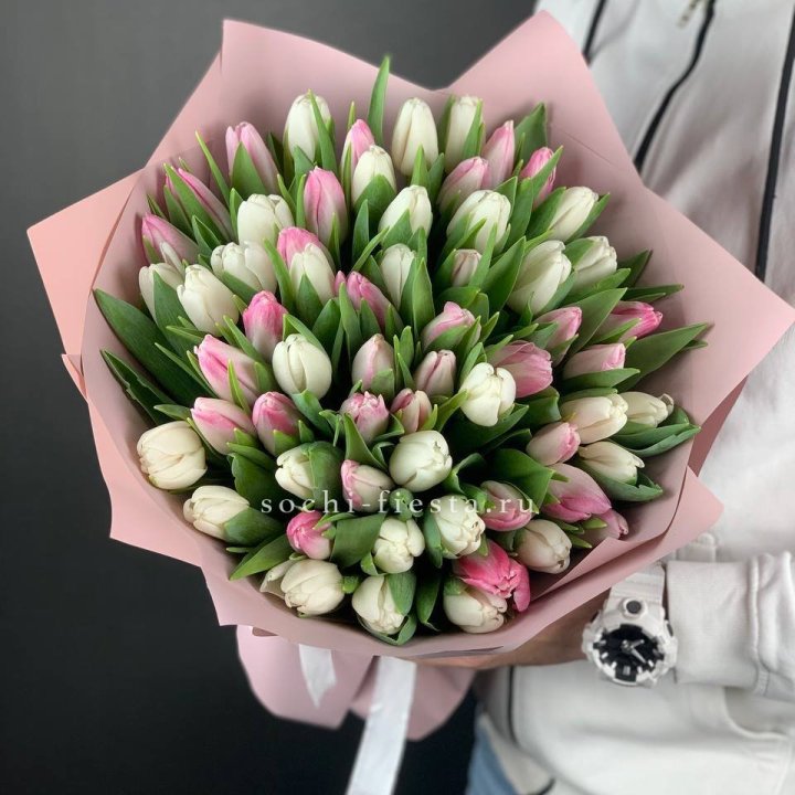 61 тюльпан микс в Иркутске