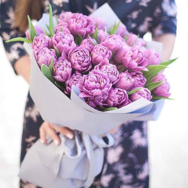 Тюльпаны "Пионс" в Иркутске