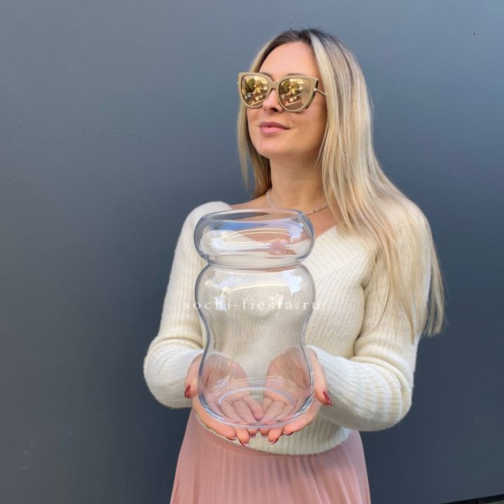 Стеклянная ваза №1 в Иркутске