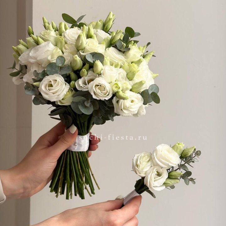 Свадебный букет №8 в Иркутске
